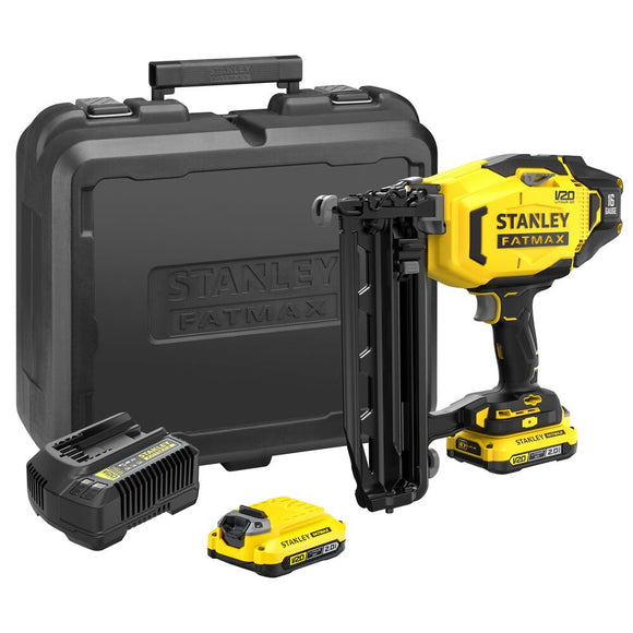 STANLEY FATMAX V20 16G NAILER 2 X 2.0AH KB | SFMCN616D2K-QW