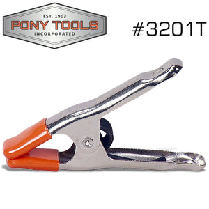 PONY 25MM SPRING CLAMP WITH PROTECTIVE HANDLES & TIPS