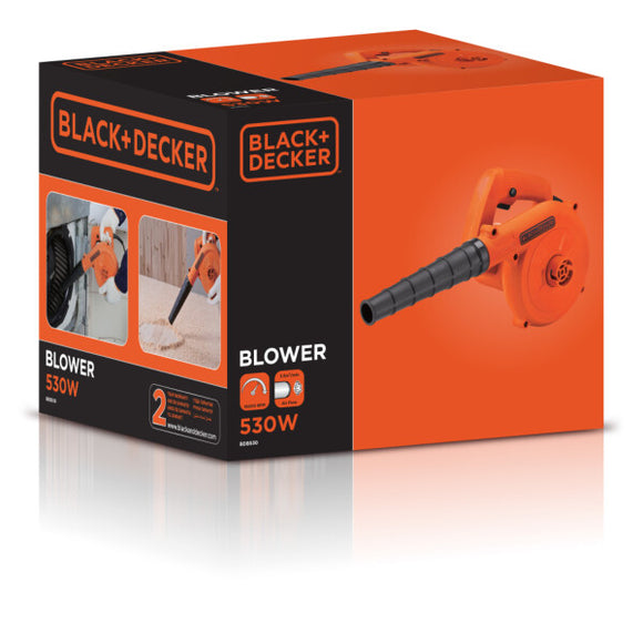 BLACK & DECKER - 530W Blower Vac - Single Speed