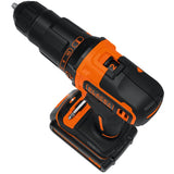 Black & Decker 18V 1.5Ah Hammer drill 2 battery kitbox | BDCHD18KB-QW