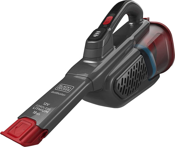 Black & Decker - 12V 1.5Ah Handheld vacuum (18wh) with charging base