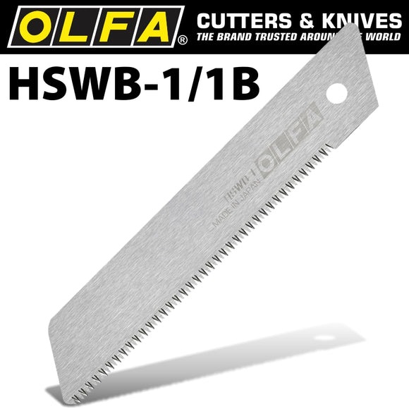 OLFA 25MM SAW BLADE BLISTER PACKED 1/PACK 18MM
