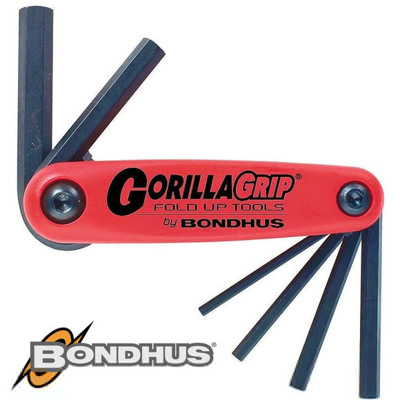 HEX END FOLD UP WRENCH 6PC 3-10MM GORILLAGRIP