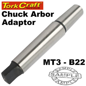 CHUCK ARBOR ADAPTOR MT3 - B22