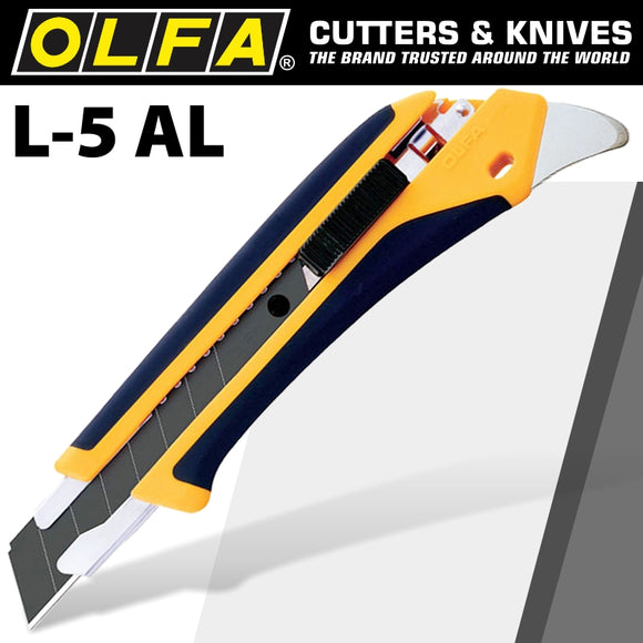 OLFA CUTTER 18MM WITH AUTO LOCK HEAVY DUTY SNAP OFF KNIFE CUTTER