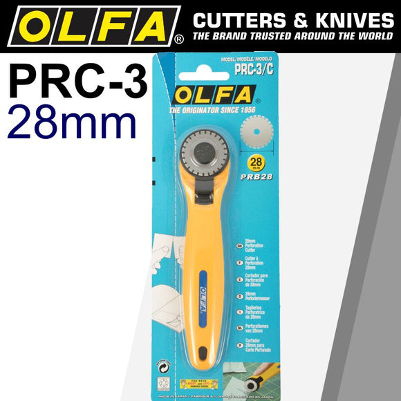 OLFA PERFORATION CUTTER 28MM BLADE