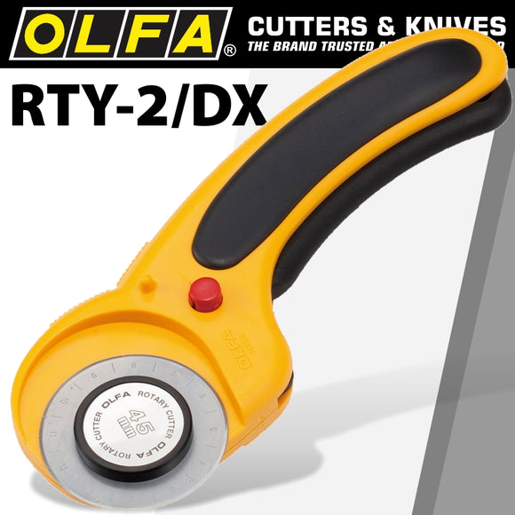 OLFA 45MM ROTARY CUTTER MODEL RTY-2/DX