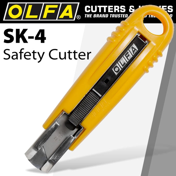 OLFA MODEL SK-4 SAFETY CARTON OPENER BOX KNIFE