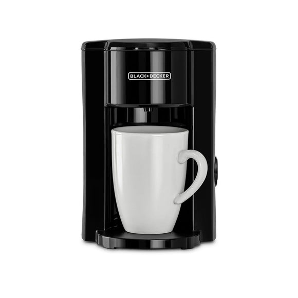 Black & Decker - 350W 1 Cup Coffee Maker/ Coffee Machine with Coffee Mug