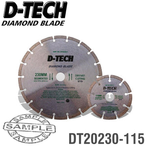 DIAMOND BLADE 230MMX22.22MM+115MMX22.2MM SEGEMENTED