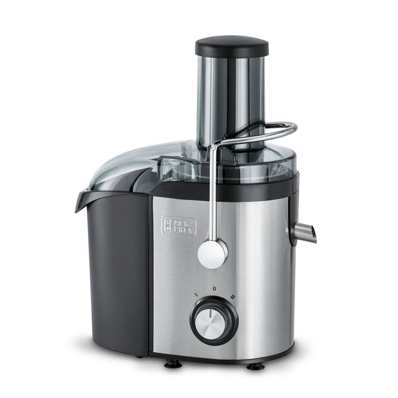 Black+Decker 800W 1.7L Stainles Steel XL Juicer Extractor with Juice  Collector –