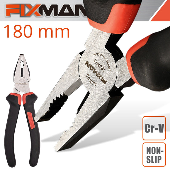 FIXMAN INDUSTRIAL COMBINATION PLIERS 7'/187MM