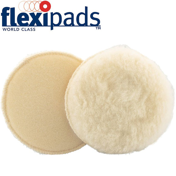 125MM WOOL PAD WITH HOOK AND LOOP – Takeatool.com