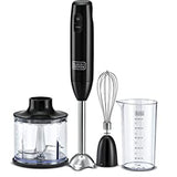 Black & Decker 600W 3-in-1 Hand Blender with Chopper