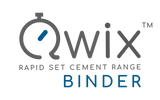 QWIX BINDER - SETS in 15 MINUTES Very Rapid Hardening Hydraulic Cement