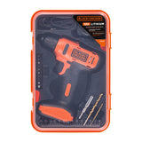 BLACK & DECKER - 12V Cordless Drill Driver Kit