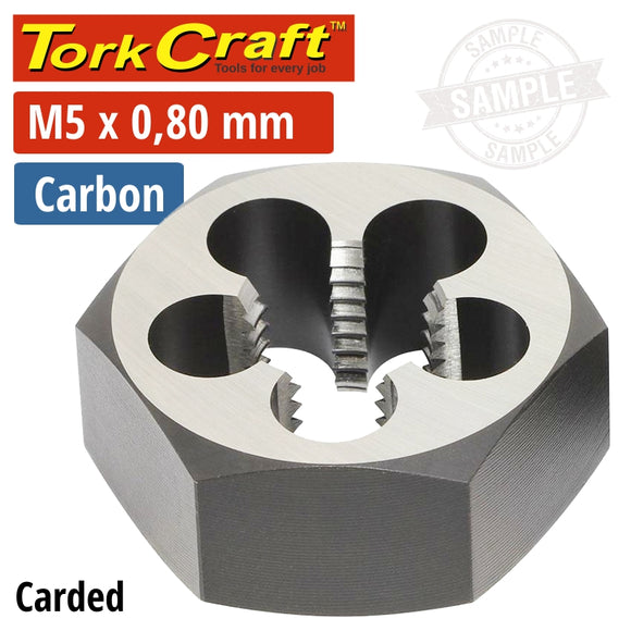DIE CARB.STEEL 5X0.80MM CARDED