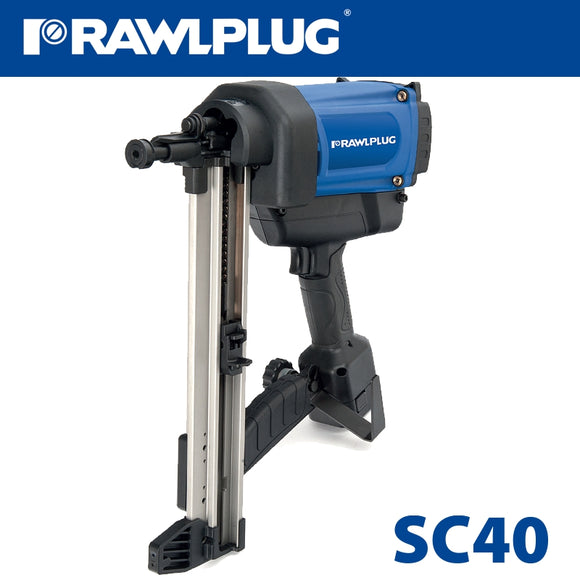 GAS STEEL AND CONCRETE NAILER SC40