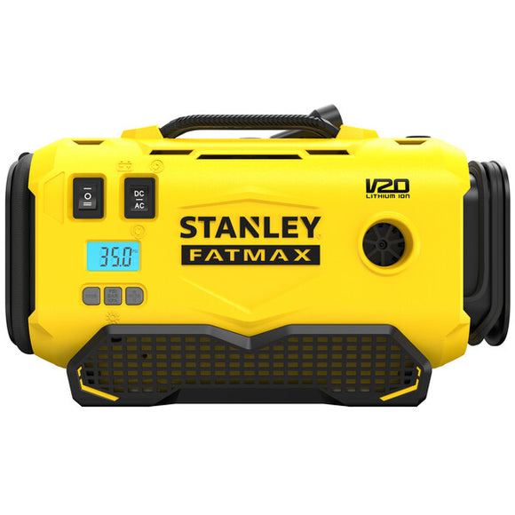 18V Stanley® FATMAX® V20 INFLATOR - BARE UNIT (SFMCE520B) - Battery & charger not Included
