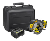 Stanley FATMAX V20 18V Cordless Circular Saw + 4.0 Ah Battery + Kitbox
