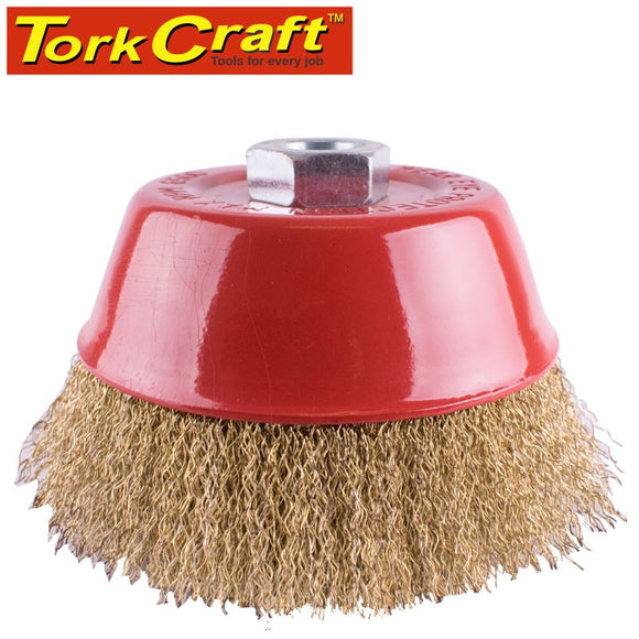 WIRE CUP BRUSH CRIMPED 125MMXM14 BULK